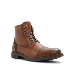 Call It Spring Donovann Cognac Synthetic Mixed Material Discount