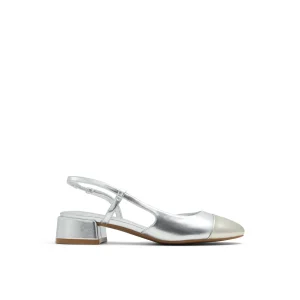 Call It Spring Sofiia Silver Synthetic Satin Fashion