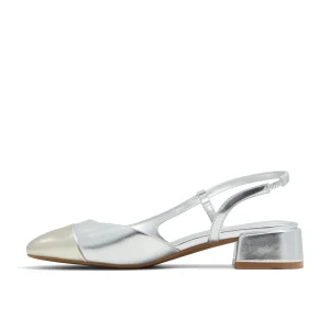 Call It Spring Sofiia Silver Synthetic Satin Fashion