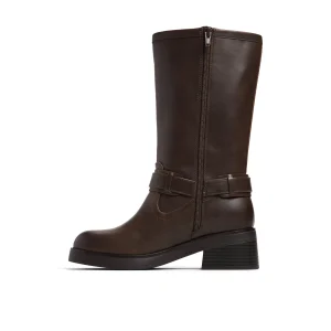 Call It Spring Triumph Dark Brown New